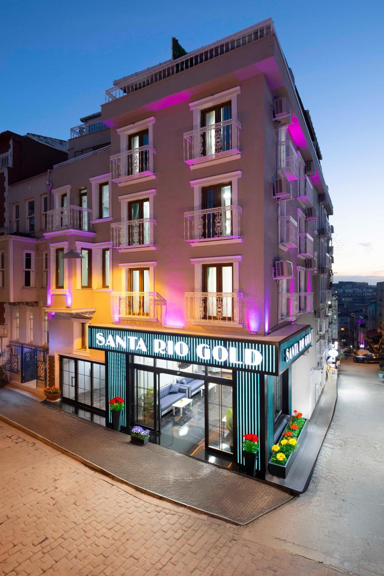 Santa Rio Gold Taxim Hotel อิสตันบูล ภายนอก รูปภาพ