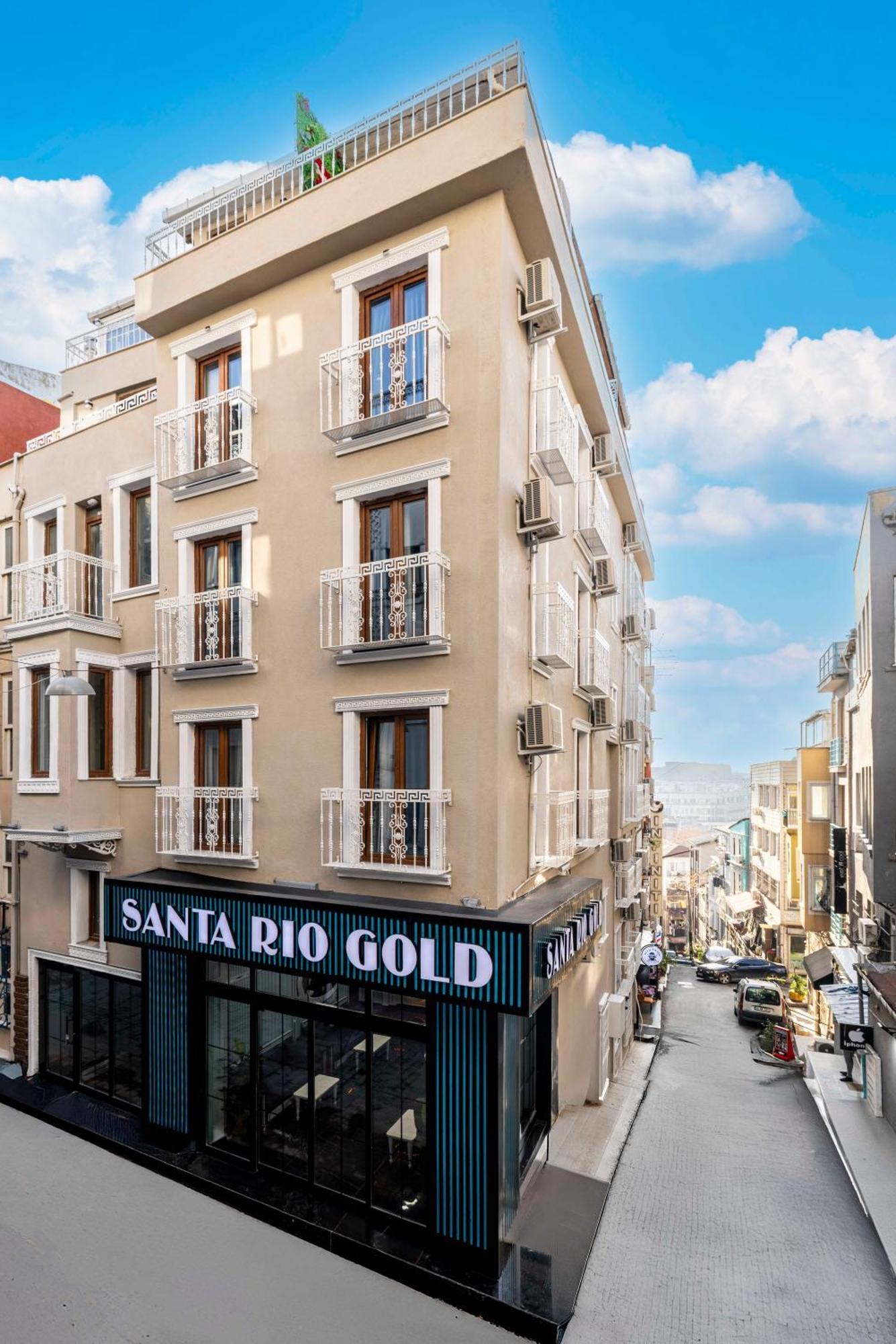 Santa Rio Gold Taxim Hotel อิสตันบูล ภายนอก รูปภาพ